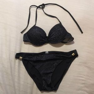 Black and grey bikini ~ Victoria’s Secret